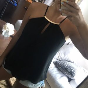 Naked zebra halter top